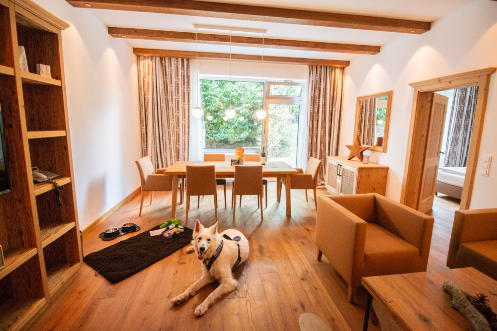 Urlaub mit Hund im Klostergut Jakobsberg